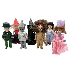 Wizard of Oz Madame Alexander McDonald's Dolls 2007 Lot of 7 Happy Meal Toys